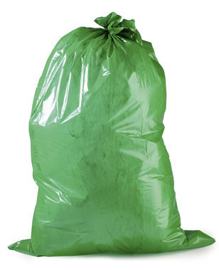 Müllsäcke 120l, 700 x 1100 mm - grün, 45µ - VerPal Verpackungen GmbH